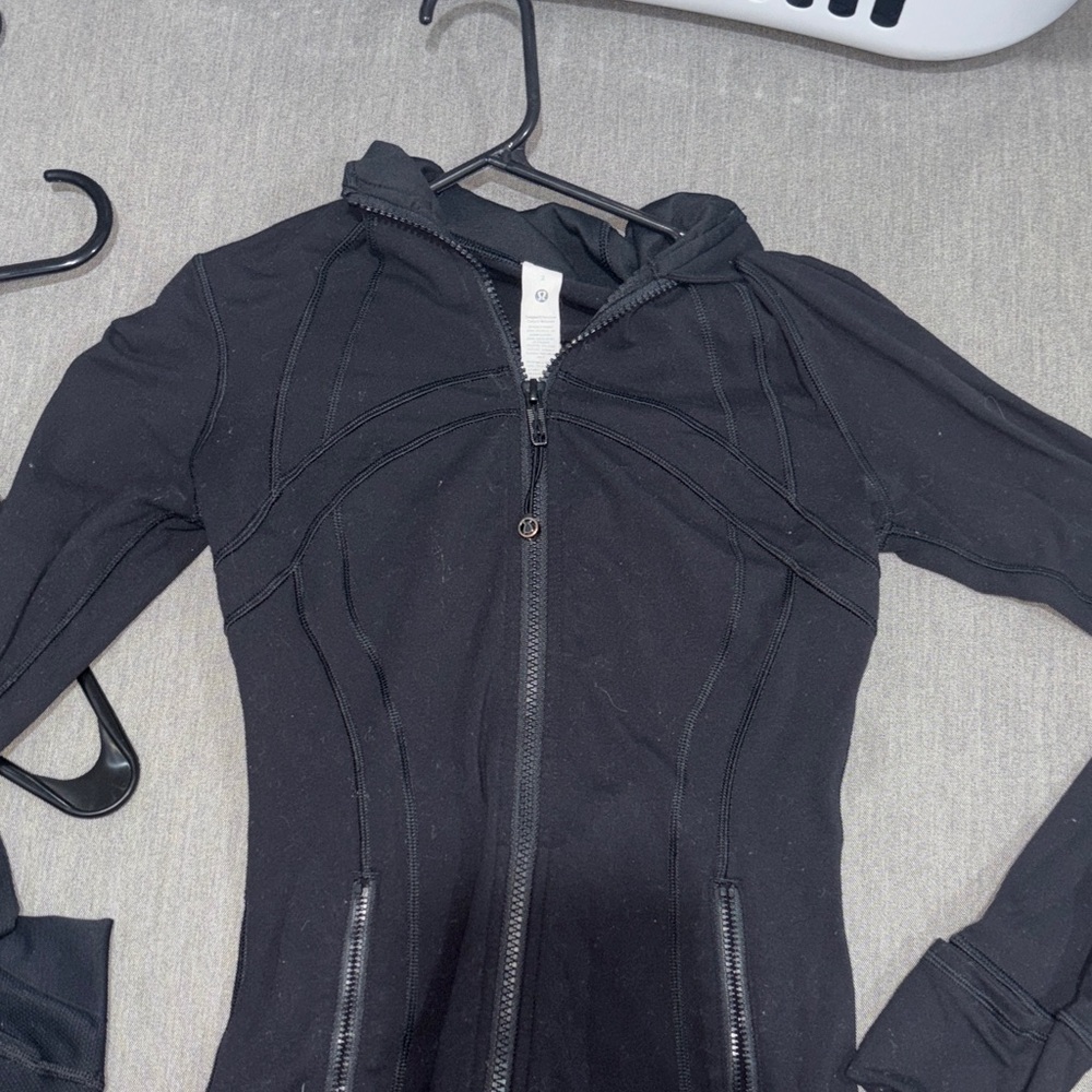 Lululemon black Zip-Up Hoodie